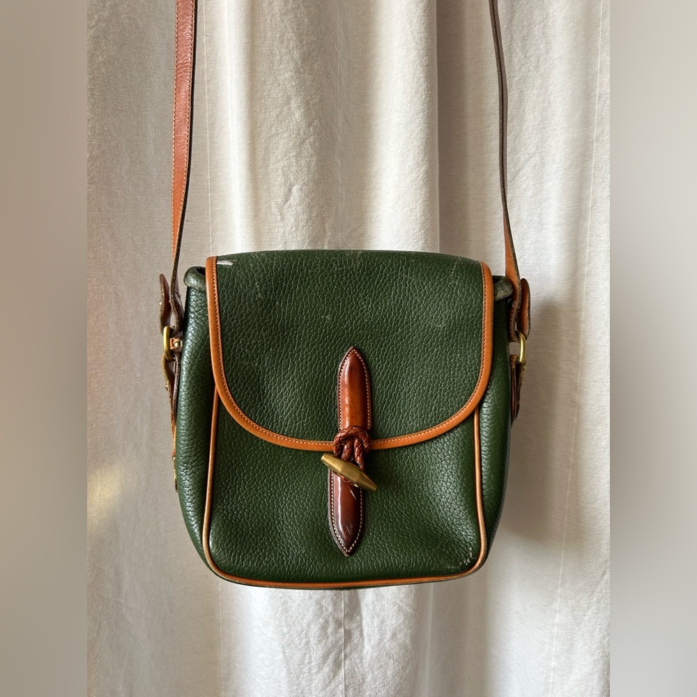 Vintage Dooney & Bourke Loden Shoulder Bag
